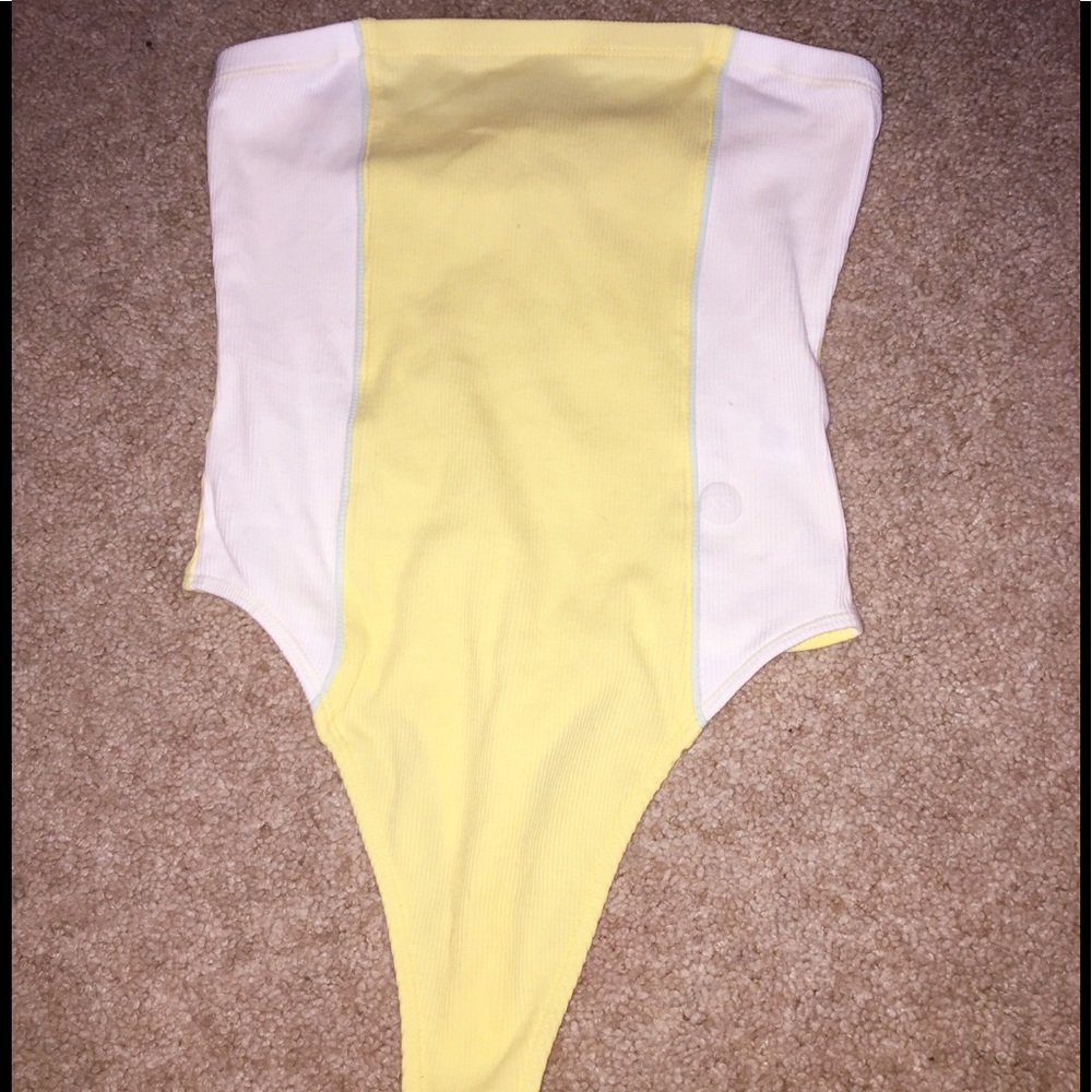 pacsun strapless bodysuit (NWT)